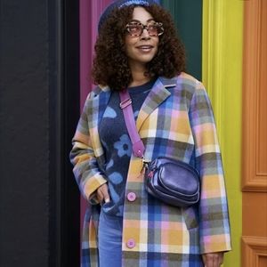 Colorful Plaid Copenhagen Coat from Gorman